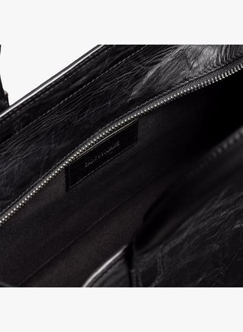 Sac à main en cuir ZADIG&VOLTAIRE Noir